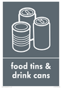 grey-background-with-white-food--drink-cans-symbol-and-text~